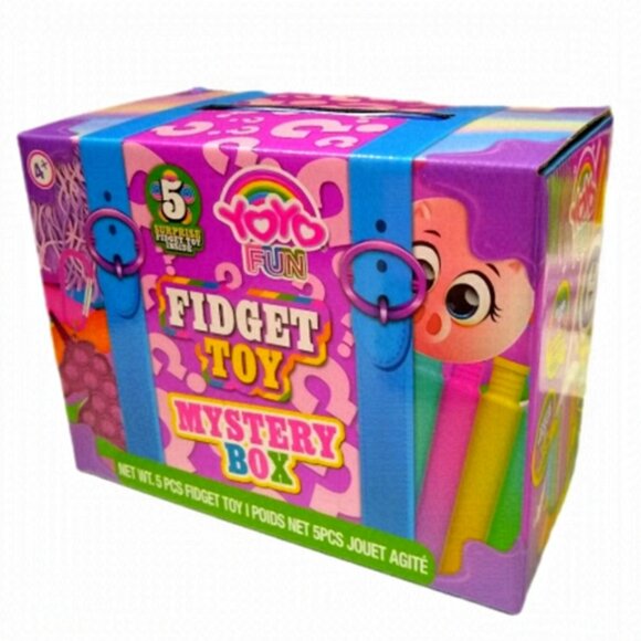 New Sealed YoYo Fun  Fidget Toy Mystery Box 5 pc anti-stress kids Toys - Picture 1 of 4